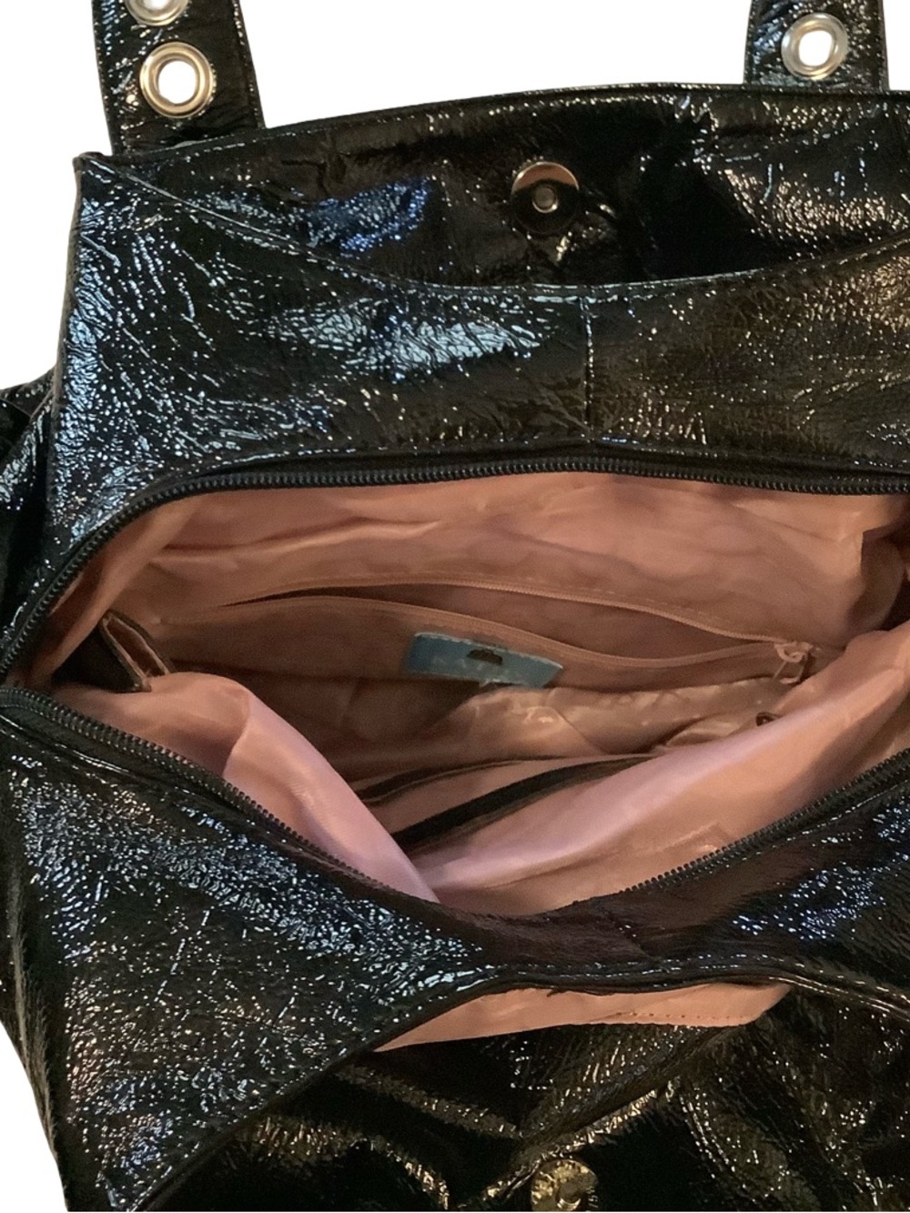 KathyVanZeeland Satchel Handbag
EXC. Cond/See pics for size Orig $99 SELL: $25 - Picture 10 of 12